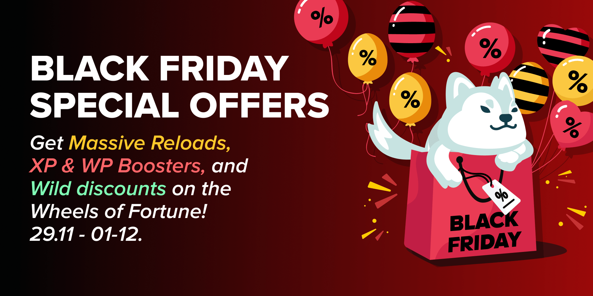 Promotion Black Friday Special