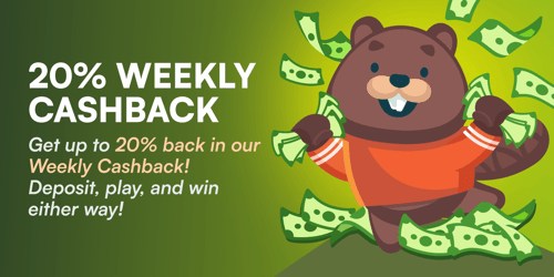 Promotion 20% Weekly Cashback